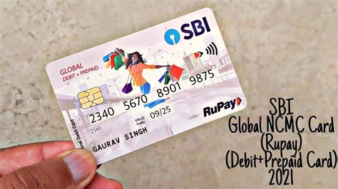 sbi prepaid visa card